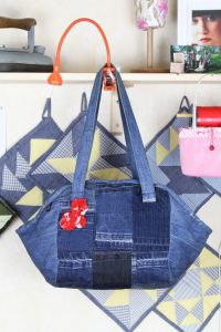 Handtasche aus Jeansstoff